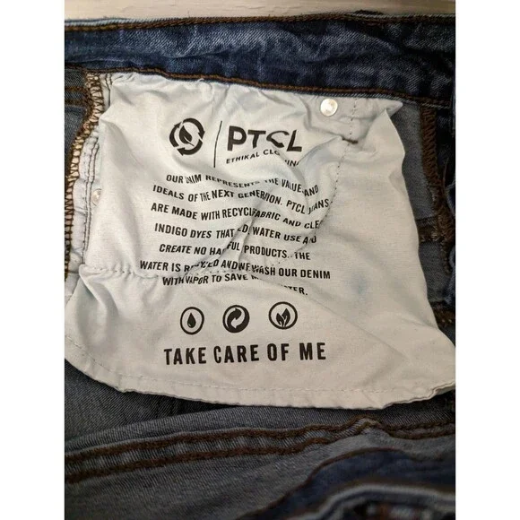 PTCL Ethikal Brand Jeans Women's Wide leg Y2K Style SZ 28 - Picture 11 of 16